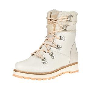 Roxy - Brandi II Winter Boot Women- Sherpa lined- Off White- Size 10